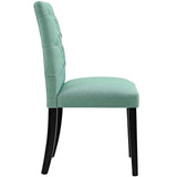 Duchess Dining Chair Fabric Set of 2 Laguna EEI-3474-LAG