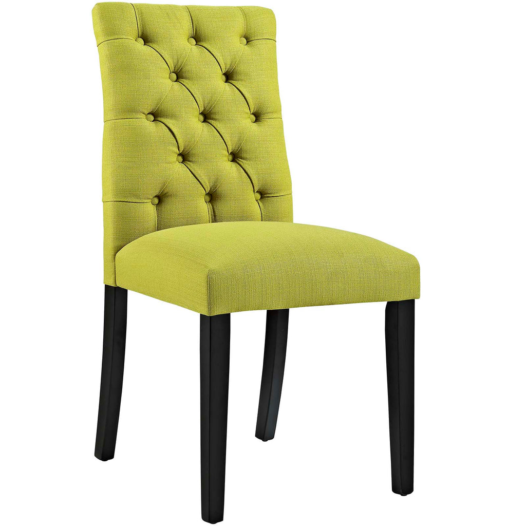 Duchess Dining Chair Fabric Set of 2 Wheatgrass EEI-3474-WHE