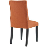 Duchess Dining Chair Fabric Set of 4 Orange EEI-3475-ORA