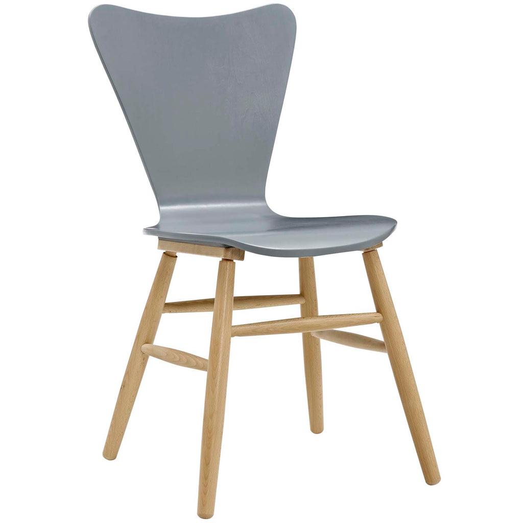 Cascade Dining Chair Set of 2 Gray EEI-3476-GRY