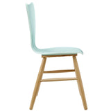 Cascade Dining Chair Set of 2 Light Blue EEI-3476-LBU