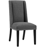Baron Dining Chair Fabric Set of 4 Gray EEI-3503-GRY