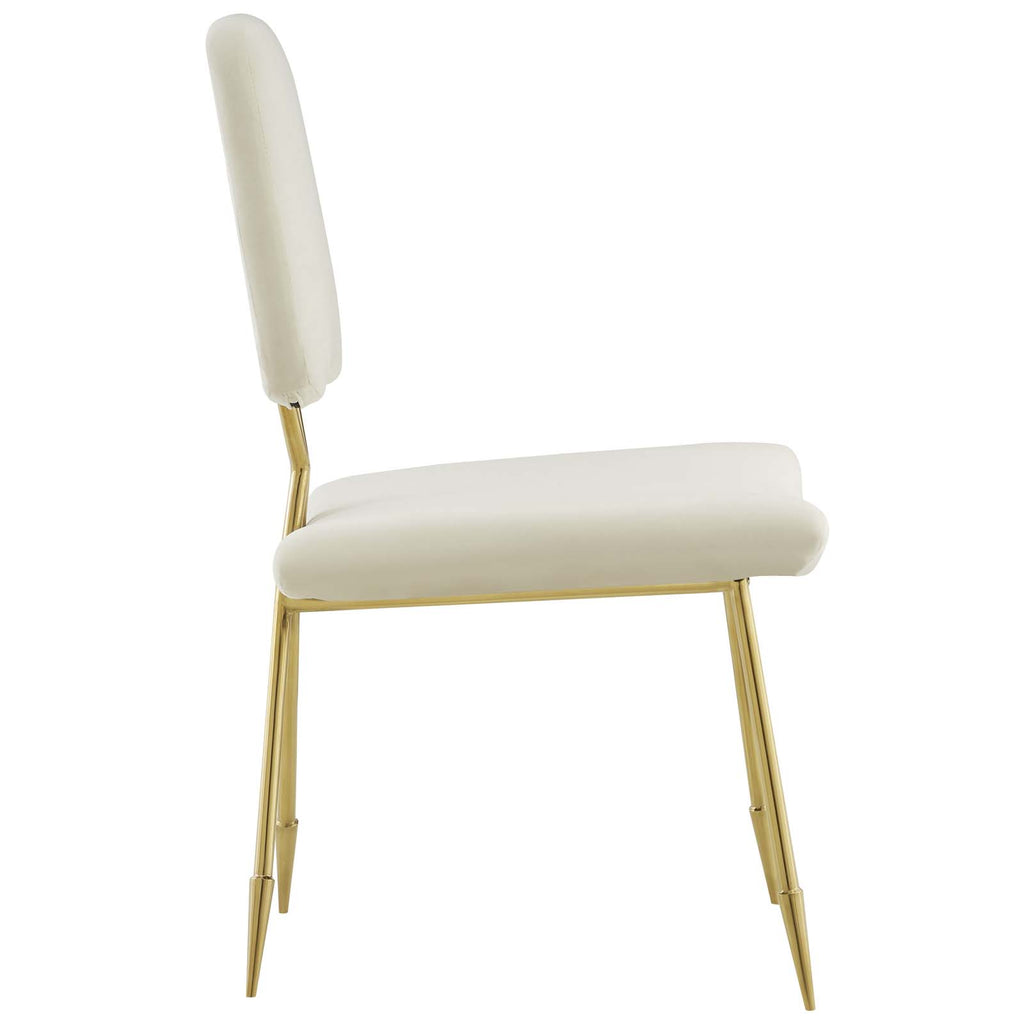 Ponder Dining Side Chair Set of 2 Ivory EEI-3506-IVO