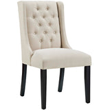 Baronet Dining Chair Fabric Set of 4 Beige EEI-3558-BEI