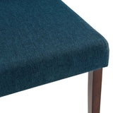 Prosper Upholstered Fabric Dining Side Chair Set of 2 Blue EEI-3618-BLU
