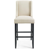 Baron Upholstered Fabric Bar Stool Beige EEI-3737-BEI