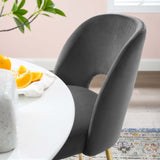 Rouse Dining Room Side Chair Charcoal EEI-3836-CHA