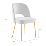 Rouse Dining Room Side Chair White EEI-3836-WHI