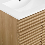 Render Bathroom Vanity Oak White EEI-3860-OAK-WHI