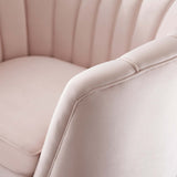 Opportunity Performance Velvet Armchair Pink EEI-3874-PNK