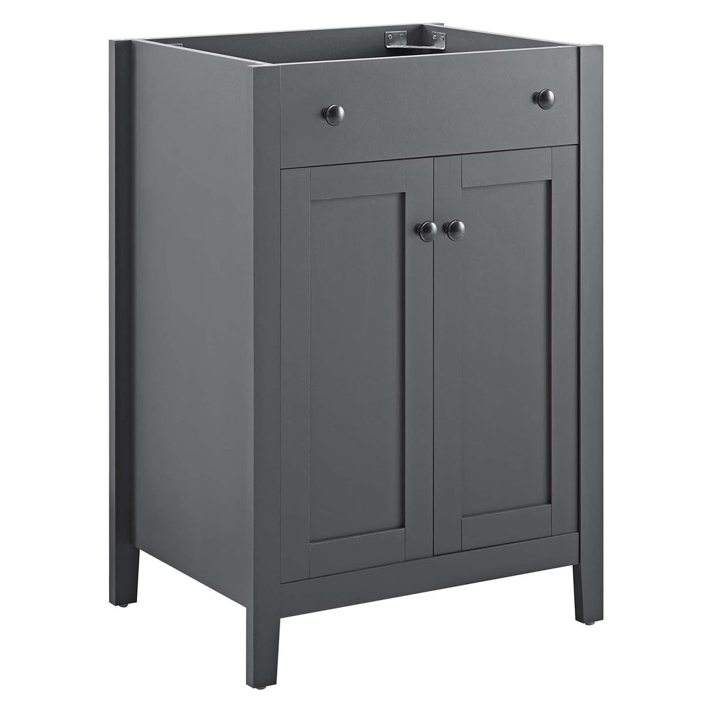 Nantucket 24" Bathroom Vanity Cabinet (Sink Basin Not Included) Gray EEI-3875-GRY