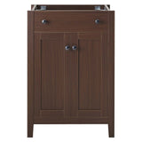 Nantucket 24" Bathroom Vanity Cabinet (Sink Basin Not Included) Walnut EEI-3876-WAL