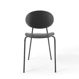 Palette Dining Side Chair Set of 2 Black EEI-3902-BLK