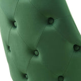 Adorn Tufted Performance Velvet Dining Side Chair Emerald EEI-3907-EME