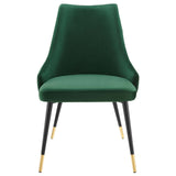 Adorn Tufted Performance Velvet Dining Side Chair Green EEI-3907-GRN