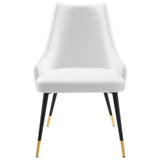 Adorn Tufted Performance Velvet Dining Side Chair White EEI-3907-WHI