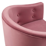 Savour Tufted Counter Stool Dusty Rose EEI-3910-DUS