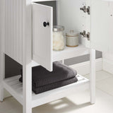 Prestige 23" Bathroom Vanity Cabinet (Sink Basin Not Included) White EEI-3919-WHI