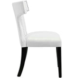 Curve Dining Chair White EEI-3922-WHI