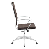 Jive Highback Office Chair Brown EEI-4135-BRN