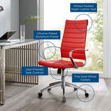 Jive Highback Office Chair Red EEI-4135-RED