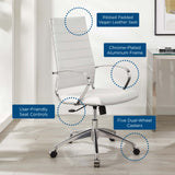Jive Highback Office Chair White EEI-4135-WHI