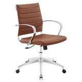 Jive Mid Back Office Chair Terracotta EEI-4136-TER