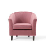 Prospect Performance Velvet Armchair Dusty Rose EEI-4137-DUS