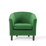 Prospect Performance Velvet Armchair Emerald EEI-4137-EME