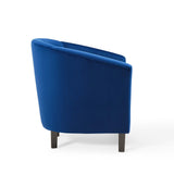 Prospect Performance Velvet Armchair Navy EEI-4137-NAV