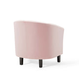 Prospect Performance Velvet Armchair Pink EEI-4137-PNK