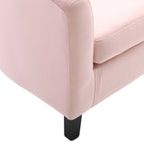 Prospect Performance Velvet Armchair Pink EEI-4137-PNK