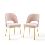 Rouse Dining Room Side Chair Set of 2 Pink EEI-4162-PNK