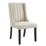 Renew Parsons Fabric Dining Side Chairs - Set of 2 Beige EEI-4245-BEI