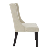 Renew Parsons Fabric Dining Side Chairs - Set of 2 Beige EEI-4245-BEI