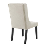 Renew Parsons Fabric Dining Side Chairs - Set of 2 Beige EEI-4245-BEI