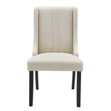 Renew Parsons Fabric Dining Side Chairs - Set of 2 Beige EEI-4245-BEI