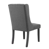 Renew Parsons Fabric Dining Side Chairs - Set of 2 Gray EEI-4245-GRY