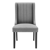 Renew Parsons Fabric Dining Side Chairs - Set of 2 Light Gray EEI-4245-LGR