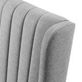 Renew Parsons Fabric Dining Side Chairs - Set of 2 Light Gray EEI-4245-LGR