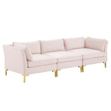 Ardent Performance Velvet Sofa Pink EEI-4269-PNK