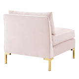 Ardent Performance Velvet Sofa Pink EEI-4269-PNK