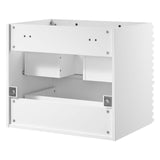 Modway Furniture Render 24" Wall-Mount Bathroom Vanity Cabinet XRXT White EEI-4338-WHI
