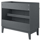 Modway Furniture Render 36" Bathroom Vanity Cabinet XRXT Gray EEI-4340-GRY