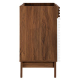 Modway Furniture Render 36" Bathroom Vanity Cabinet XRXT White Walnut EEI-4340-WHI-WAL