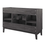 Modway Furniture Render 48" Single Bathroom Vanity Cabinet XRXT Charcoal EEI-4341-CHA