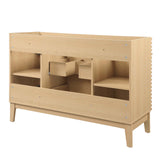 Modway Furniture Render 48" Single Bathroom Vanity Cabinet XRXT Oak EEI-4341-OAK