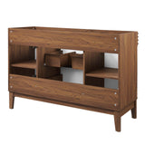 Modway Furniture Render 48" Single Bathroom Vanity Cabinet XRXT White Walnut EEI-4341-WHI-WAL