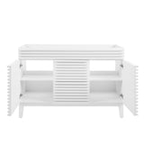 Modway Furniture Render 48" Double Bathroom Vanity Cabinet XRXT White EEI-4342-WHI