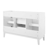 Modway Furniture Render 48" Double Bathroom Vanity Cabinet XRXT White EEI-4342-WHI